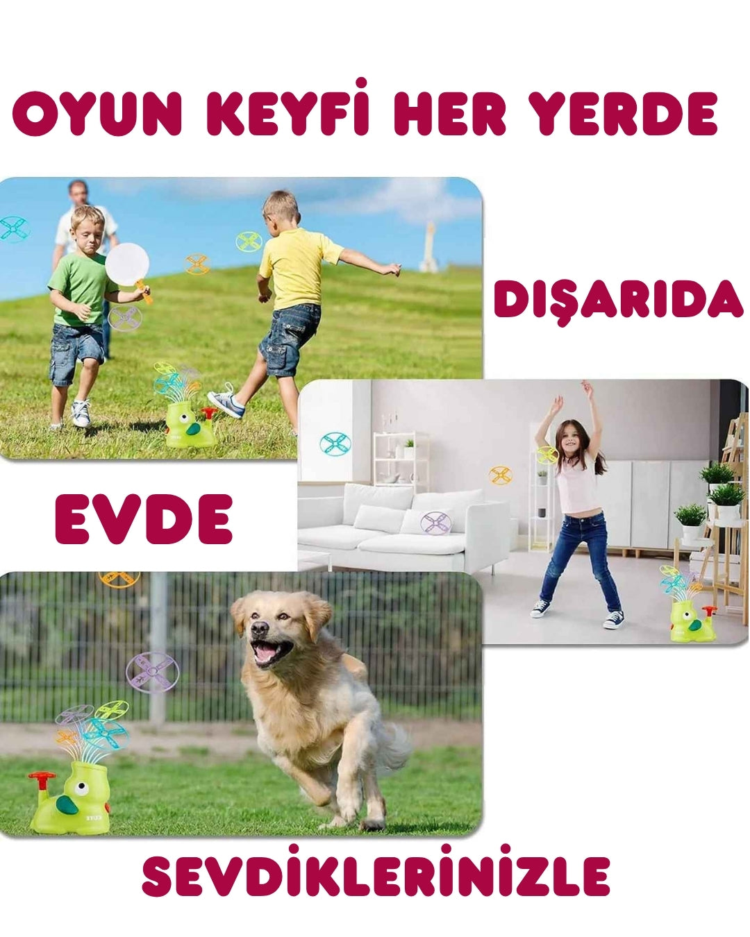Hoptop Uçan Disk Atıcı