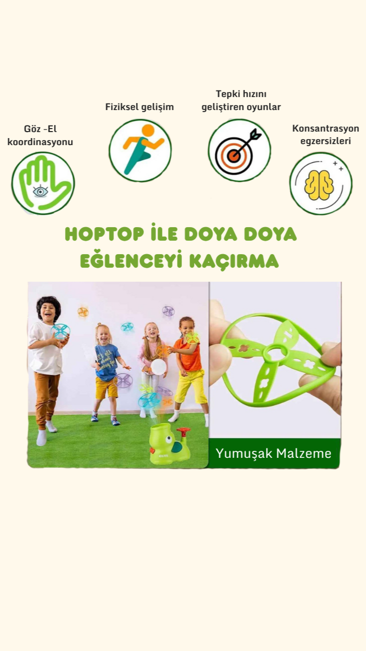 Hoptop Uçan Disk Atıcı
